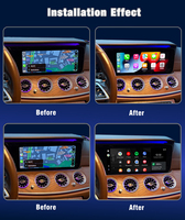 Interface sans fil MMI CarPlay Android Auto pour Mercedes Benz A B E GLA GLB GLC NTG6.0 Contrôle OEM Mirror Link