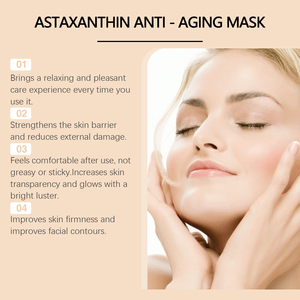 Masque anti-âge à l'astaxanthine, nourrit en profondeur, atténue les rides, stimule le collagène pour les peaux matures, nuit, 1 pièce - Product Image 5