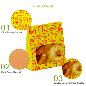 Bolsa <span class=keywords><strong>De</strong></span> Plástico Laminado <span class=keywords><strong>De</strong></span> Pie Impresión Personalizado Bolsa Para Pollo Caliente Asado Rotisserie <span class=keywords><strong>De</strong></span> Alimentos <span class=keywords><strong>De</strong></span> Microondas - Product Image 6