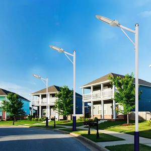 Super brillo impermeable IP65 montado en la pared 200W 300W 400W LED Split Solar Street Light almacén al aire libre lámpara de calle de carretera - Product Image 4