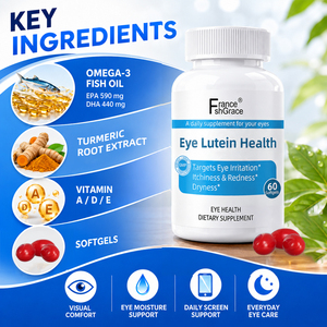 Complément de Lutéine pour les Yeux : Vitamine Oculaire Personnalisée, 60 Gélules Molles, Soulage Irritations, Sécheresse et Démangeaisons Oculaires chez l'Adulte - Product Image 6