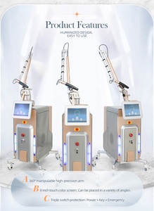 Machine de beauté pour l'élimination des tatouages au laser Pico Nd Yag Q-Switched 1064nm 532nm 755nm - Product Image 6