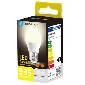 Ampoule LED G45 E27 10W 4000K, lumière blanche neutre, économie d'énergie, idéale pour l'éclairage général à la maison et au bureau. - Product Image 1