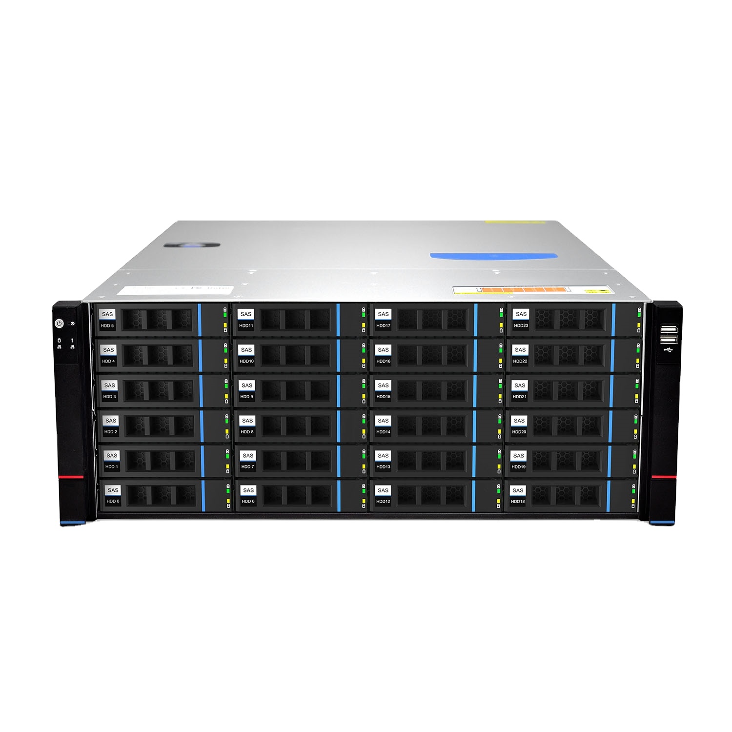 Расширитель 24 bay hotswap, Серверный корпус 4u