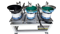 Alimentateur vibrant rotatif personnalisé Yiheda en acier inoxydable avec revêtement PU, moteur 220V/380V 5kW, machine d'alimentation industrielle pour pièces