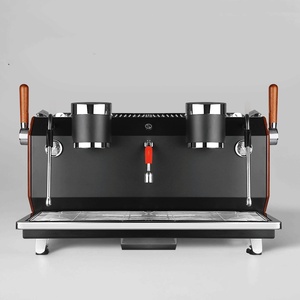 Máquina de Espresso Comercial de Acero Inoxidable de 2 Grupos y Gran Capacidad de 12L, Semiautomática con Sistema Multi-Caldera y Pantalla Táctil Automática - Product Image 3