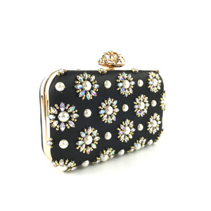 Commercio all'ingrosso moda pochette <span class=keywords><strong>borse</strong></span> da sera con catena <span class=keywords><strong>di</strong></span> <span class=keywords><strong>perline</strong></span> fatto a mano da donna borsa da festa <span class=keywords><strong>di</strong></span> alta qualità per le donne - Product Image 3