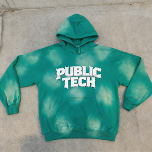 เสื้อฮู้ดดี้ผู้ชายสไตล์วินเทจแฟชั่นฤดูใบไม้ผลิและฤดูใบไม้ร่วง 420GSM แบบสั่งทำพิเศษจากโรงงาน ตกแต่งด้วยลายปักลิงแบบ Monkey Wash ให้สีซีดจางแบบซันเฟด - Product Image 1