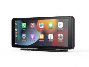 2024 nouveau 6.86 pouces écran tactile voiture jouer Dash <span class=keywords><strong>Cam</strong></span> 2K double objectif <span class=keywords><strong>Radio</strong></span> sans fil Android Auto lecteur - Product Image 3