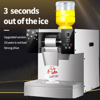 Refrigeración por aire Coreano Bingsu Copo de nieve Máquina de hielo Afeitado Snow Maker Cream Kakigori Mesin Es Shaver 110V 220V