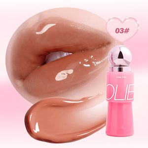 ลิปกลอสแบบเจลลี่ MLM ปรับแต่งได้ตามความต้องการ OEM ODM แบรนด์ส่วนตัว เงางาม ชุ่มชื้น ติดทนนาน ไม่ซีดจาง - Product Image 3