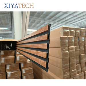 XIYATECH WPC壁パネル防水プラスチックオフィス用ホームヴィラ屋外壁装飾ウッド表面アプリケーション - Product Image 2