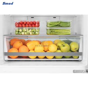 Réfrigérateur Smad à deux portes avec congélateur en bas, 14,6 pi³/413 L, pour la maison, modèle DDB-546WSHU - Product Image 6