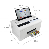 Imprimante UV, boîtier pour téléphone portable, format A5, avec film arrière mobile, tête XP600