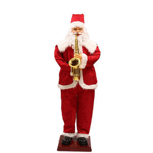 <span class=keywords><strong>Motion</strong></span> actived Musical <span class=keywords><strong>Santa</strong></span> <span class=keywords><strong>Claus</strong></span> elettrico animato danza <span class=keywords><strong>Santa</strong></span> Figurine decorazioni natalizie dondolanti <span class=keywords><strong>Santa</strong></span> Window Hotel Party - Product Image 6