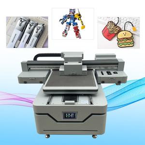 Impresora UV Plana 6090 de Amplio Uso, CMYK+W+Verniz, para Impresión en Plástico/Acrílico/Metal/Carcasas de Teléfono/Piedra/Bolígrafos - Product Image 5
