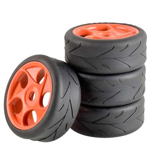 4 Piezas de Neumáticos para Auto RC 1/8, Ruedas de Goma Todoterreno para Buggy, Hexágono de 17 mm, 100X42 mm, Repuestos para ARRMA <span class=keywords><strong>Talion</strong></span> Redcat TRX Kyosho HPI HSP VRX - Product Image 4