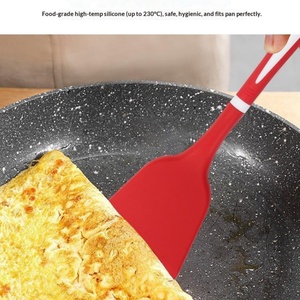 12 Pieces Silicone Kitchen Utensils Spatula Turner Whisk Kitchen <b>Tools</b> Set Cooking Utensils with Holder - Product Image 5