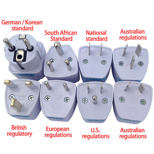 Multifuncional UE a Reino Unido EE. UU. AU Enchufe americano Adaptador internacional Adaptador de viaje Convertidor - Product Image 6