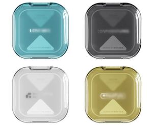 Boîte de rangement transparente professionnelle pour appareils orthodontiques et prothèses dentaires - Boîte sécurisée pour appareils dentaires avec logo personnalisé - Product Image 2