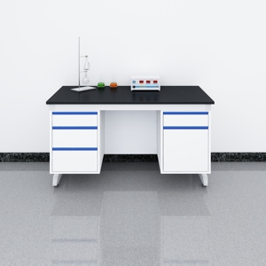 Banc d'expérimentation en acier avec panneau en résine phénolique pour meubles de laboratoire - Product Image 6