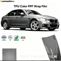 Film de protection de peinture TPU couleur PPF gris Nardo 1,52*15m auto-réparateur, anti-rayures, anti-jaunissement pour covering automobile