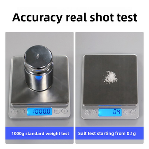 Độ Chính Xác Cao I2000 1000G 0.1G Kỹ Thuật Số Có Trọng Lượng Quy Mô Điện Tử Kỹ Thuật Số Nhà Bếp Thực Phẩm Đồ Trang Sức Mini Xách Tay Quy Mô - Product Image 3