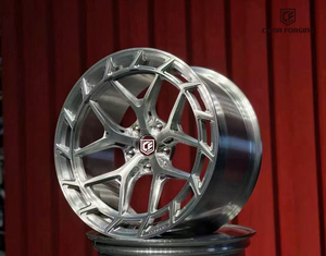 Ruedas CF WHEELS Personalizadas de Aluminio Forjado Cepillado 5x112/5x114.3/5x120 para BMW M2/M3 BENZ Audi <span class=keywords><strong>Lamborghini</strong></span> Toyota <span class=keywords><strong>Supra</strong></span> A90 A80 - Product Image 2