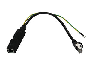 מגן נחשולי מתח 48VDC RJ45 CAT6 ג'יגה-ביט אתרנט PoE, התקן הגנה מפני נחשולי מתח, מפסק ברקים SPD סיטונאי - Product Image 1