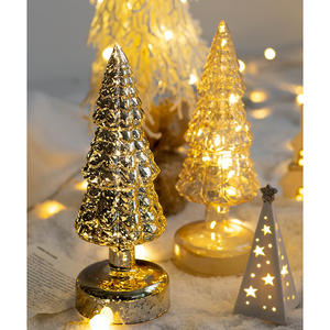 Luz nocturna luminosa Arreglo Ins Vidrio decorativo Árbol <span class=keywords><strong>de</strong></span> Navidad Adornos <span class=keywords><strong>de</strong></span> escritorio para <span class=keywords><strong>el</strong></span> hogar Estatuilla <span class=keywords><strong>de</strong></span> Navidad y juguetes Ideas <span class=keywords><strong>de</strong></span> regalo - Product Image 3