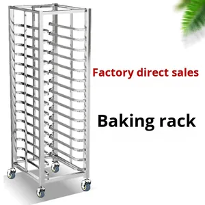 Factory Direct Sale Stainless Steel Commercial Multi-Layer Baking Tray <strong>Rack</strong> for Bread and Cookie Refrigerator Use - Product Image 2
