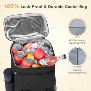 Backpack Cooler for Men & Women Portable Leak Proof Cooler Bag Insulated Lunch Backpack - Product Image 4
