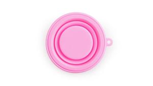 Portable Reusable Silicone Folding <b>Cup</b> with Lids Expandable Travel Mug for Coffee & Drinks <b>Camping</b> Outdoor Adventures - Product Image 3