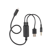 Cable USB de Audio, Adaptador AUX de Repuesto para BMW y Mini iPod iPhone 6 7 8 X XS XR