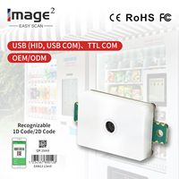 Escáner de Códigos de Barras 2D Mini QR con Interfaz COM/USB EM003, Lector MRZ para Control de Acceso, Máquinas Expendedoras y Kioscos - En Stock