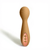 Vibromasseur en silicone puissant, stimulation du point G, rechargeable par USB, bâton fin pour les couples, préliminaires et flirt