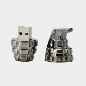 Usb Flash Drive Pistol Pen Drive 8Gb 16Gb 32Gb 64Gb Memory Stick 4GB Pendrive Thumb Drive Tay Lựu Đạn