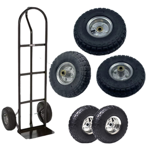 10 Zoll 3, 50-4 Pneumatisches aufblasbares Gummirollen-Reifen rad für Hand Truck Garden Utility Wagon - Product Image 4