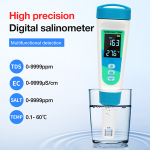Nuevo Monitor de Calidad del Agua de Alta Precisión, <span class=keywords><strong>Medidor</strong></span> Digital Multifunción de Salinidad, <span class=keywords><strong>Medidor</strong></span> de pH/EC/TDS/<span class=keywords><strong>SAL</strong></span>/Temp para <span class=keywords><strong>Piscinas</strong></span> - Product Image 4