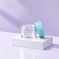 Offre Spéciale – Pot en Plastique Transparent à Large Ouverture pour Cosmétiques, Cylindre de Rangement Vide, 30g, en PET avec Couvercle à Vis