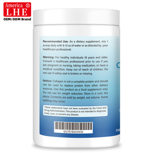 Fabricante de Colágeno en Polvo con Certificación GMP, Vitamina C para Blanquear e Iluminar la Piel, Colágeno en Polvo para el Cabello, la Piel y las Uñas - Product Image 5