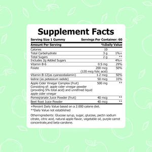 Gomitas para Bajar de Peso Wellbody OEM/ODM para un Metabolismo Saludable, Ayudan a Controlar el Apetito, Vitaminas, Gomitas de Vinagre de Sidra de Manzana - Product Image 4