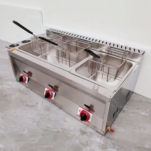 <span class=keywords><strong>Friteuse</strong></span> commerciale à gaz haute efficacité et poêle à nouilles, <span class=keywords><strong>friteuse</strong></span> professionnelle à hot-dog et frites - Product Image 3