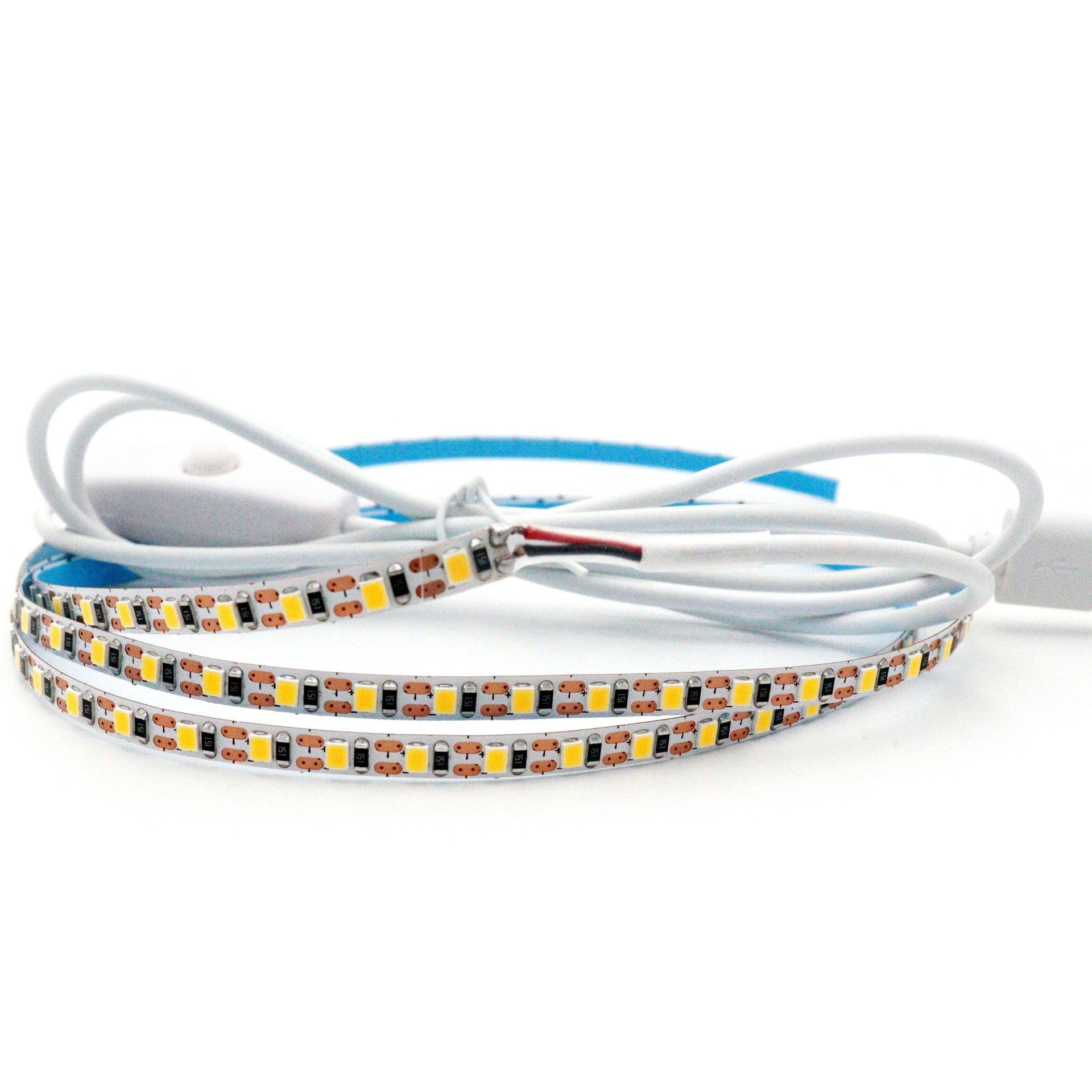 USB Light Strip LED 5V 2835 5mm 8mm Wide Handicraft Light Painting Small Night Self-adhesive Light Strip · image 5
