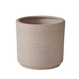 Pots à fleurs en céramique ronds en gros, plusieurs tailles, grands pots pour plantes, décoration intérieure - Product Image 1