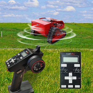 Tondeuse à gazon télécommandée professionnelle à essence avec lame rotative pour jardin, verger et terrains en pente - Product Image 1