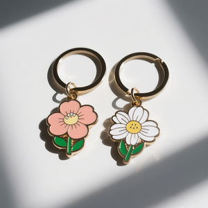 Bespoke Vibrant Soft Enamel Metal Keyrings with Split Ring for Brand Awareness Campaigns - Product Image 2