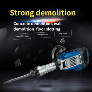 Martillo Demoledor Eléctrico y Rompedor <span class=keywords><strong>de</strong></span> Concreto - Grado Industrial y Bricolaje 220V/110V 1880W Alta Potencia - Product Image 3