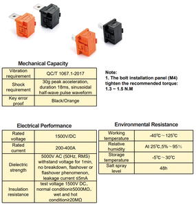ESS用の高電圧1500Vクイックプラグおよびダイヤルシングルコアバッテリーストレージコネクタ - Product Image 4