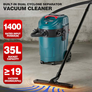 <span class=keywords><strong>Aspirateur</strong></span> industriel HOPE <span class=keywords><strong>sans</strong></span> <span class=keywords><strong>sac</strong></span>, 1400W, double cyclone, 35L, forte aspiration, humide et sec, pour usage en atelier - Product Image 4